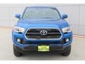 2017 Blazing Blue Pearl Toyota Tacoma SR5 Double Cab  photo #2