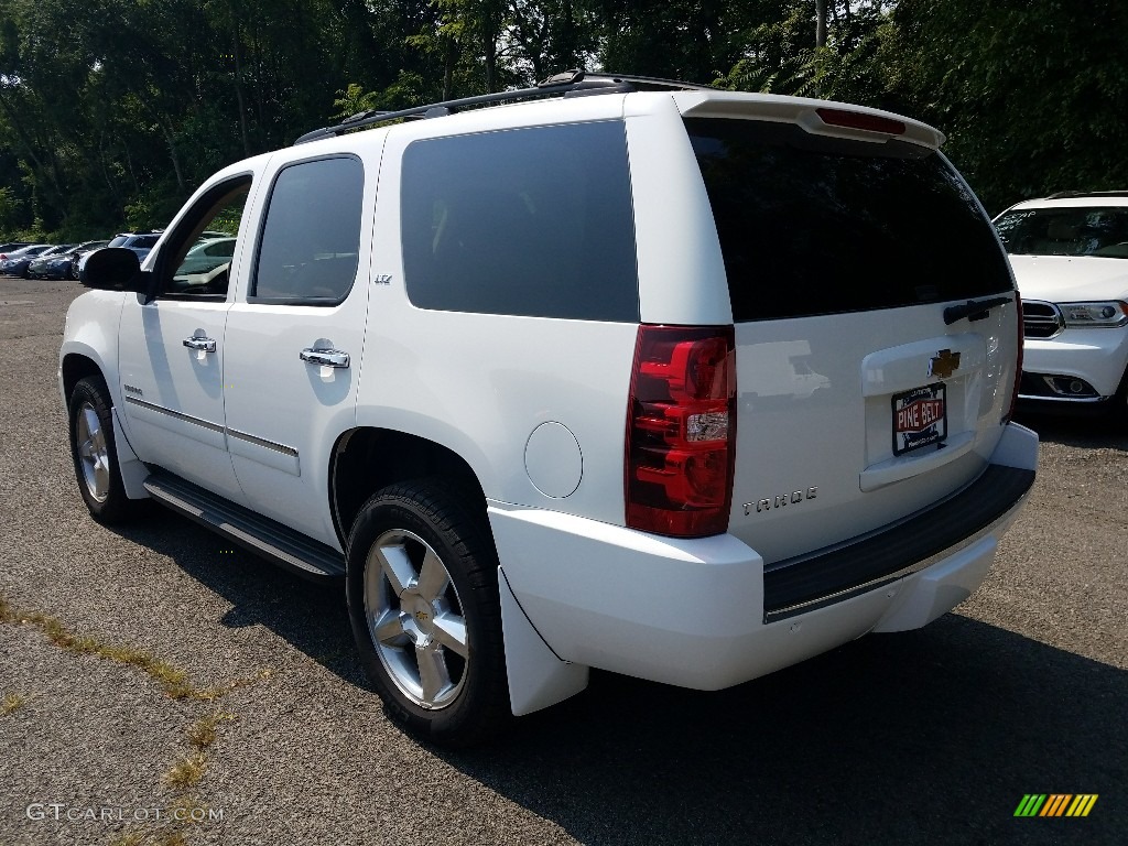 2011 Tahoe LTZ 4x4 - Summit White / Light Cashmere/Dark Cashmere photo #2