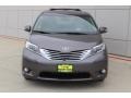 2017 Predawn Gray Mica Toyota Sienna Limited  photo #2