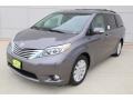 2017 Predawn Gray Mica Toyota Sienna Limited  photo #3