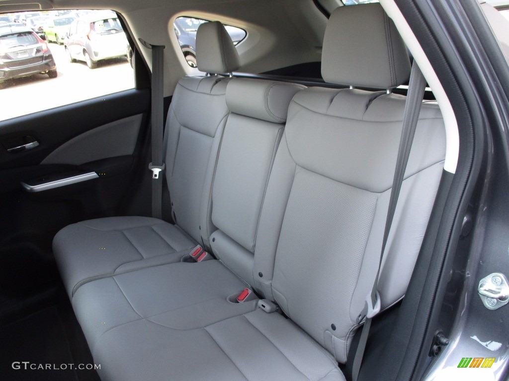 2015 CR-V Touring - Modern Steel Metallic / Gray photo #8