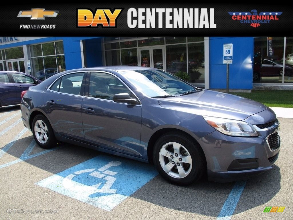 2014 Malibu LS - Atlantis Blue Metallic / Jet Black/Titanium photo #1