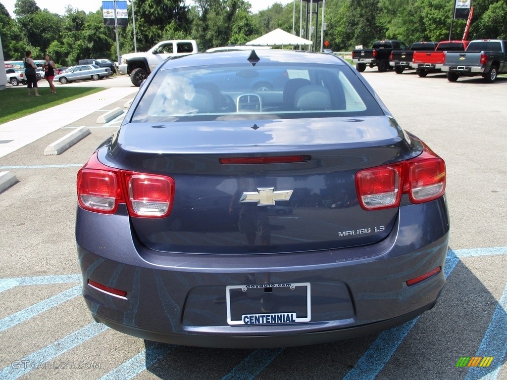 2014 Malibu LS - Atlantis Blue Metallic / Jet Black/Titanium photo #3