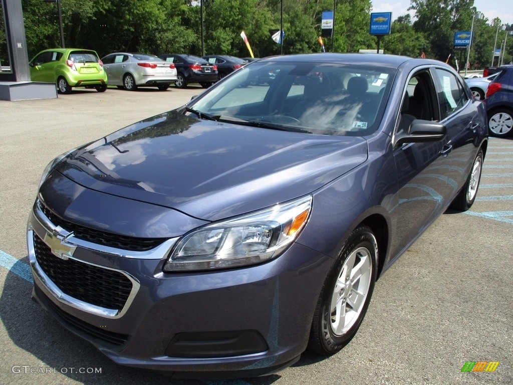 2014 Malibu LS - Atlantis Blue Metallic / Jet Black/Titanium photo #16