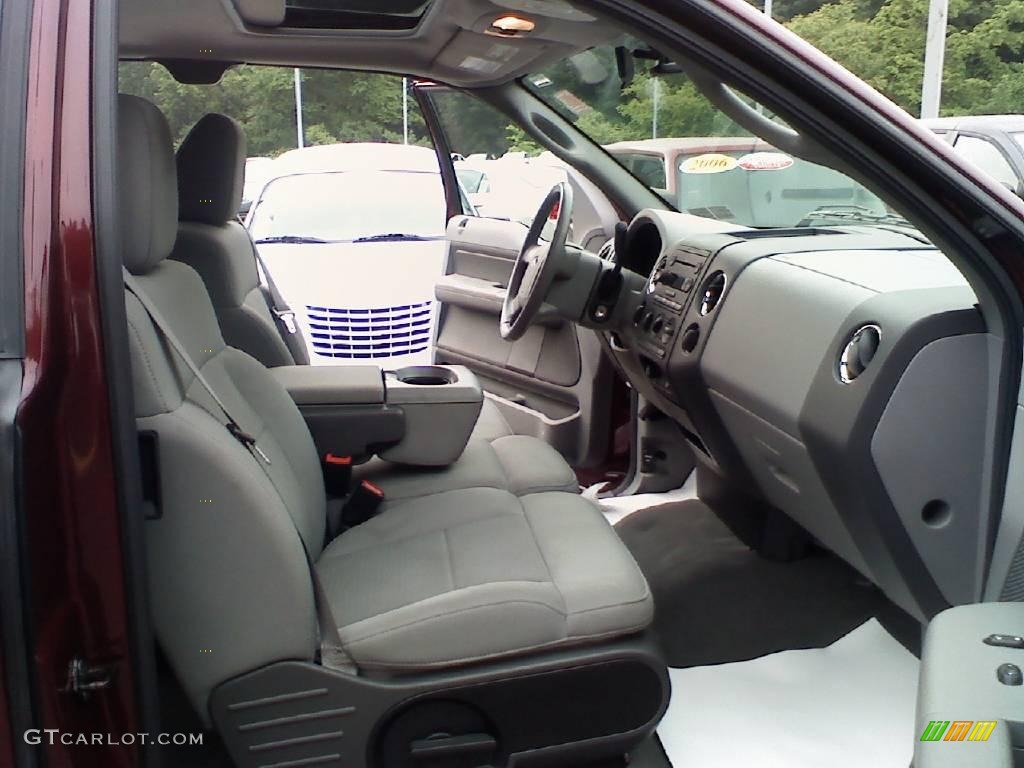 2006 F150 XLT SuperCab 4x4 - Dark Toreador Red Metallic / Medium/Dark Flint photo #10