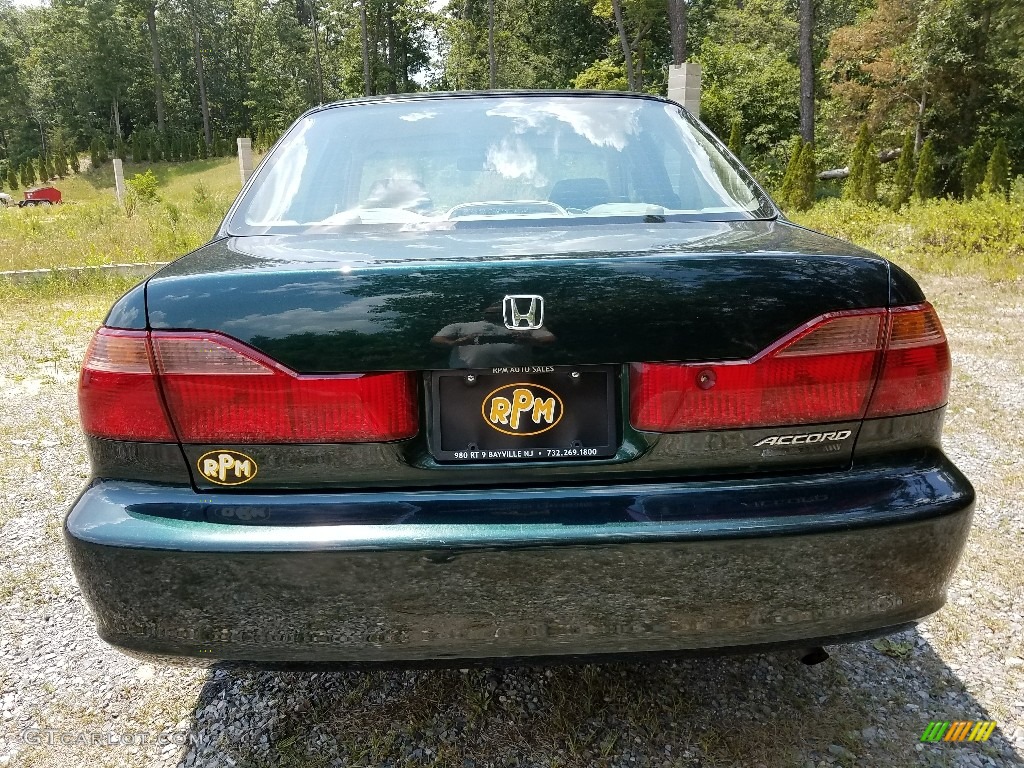 2000 Accord SE Sedan - Dark Emerald Pearl / Ivory photo #5