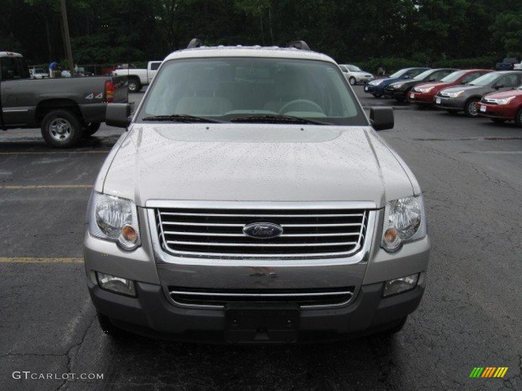 2006 Explorer XLT 4x4 - Silver Birch Metallic / Stone photo #3