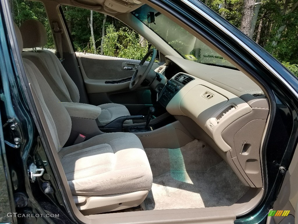 2000 Accord SE Sedan - Dark Emerald Pearl / Ivory photo #7