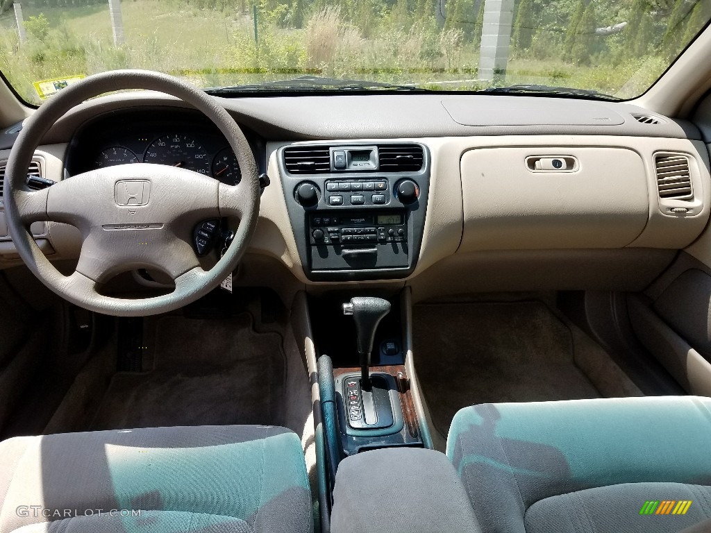 2000 Accord SE Sedan - Dark Emerald Pearl / Ivory photo #15