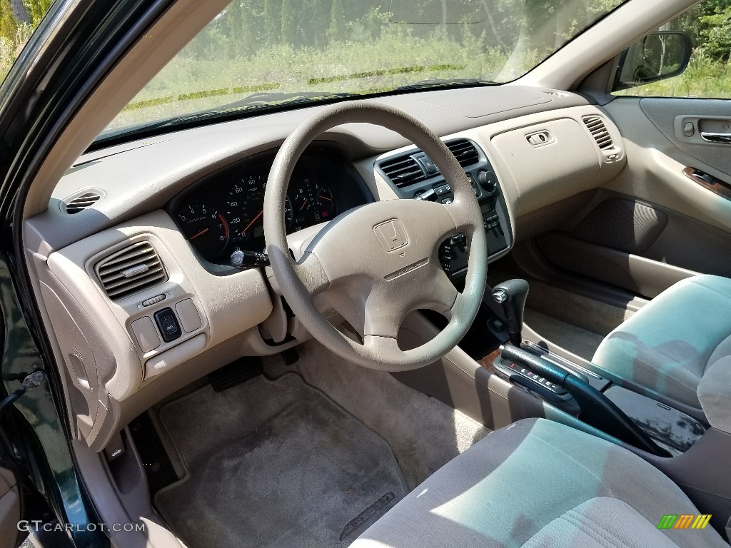 2000 Accord SE Sedan - Dark Emerald Pearl / Ivory photo #16