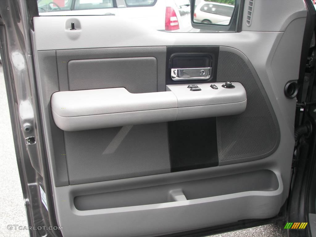 2006 F150 XLT Regular Cab 4x4 - Dark Shadow Grey Metallic / Medium/Dark Flint photo #10