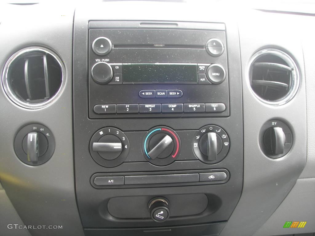 2006 F150 XLT Regular Cab 4x4 - Dark Shadow Grey Metallic / Medium/Dark Flint photo #14
