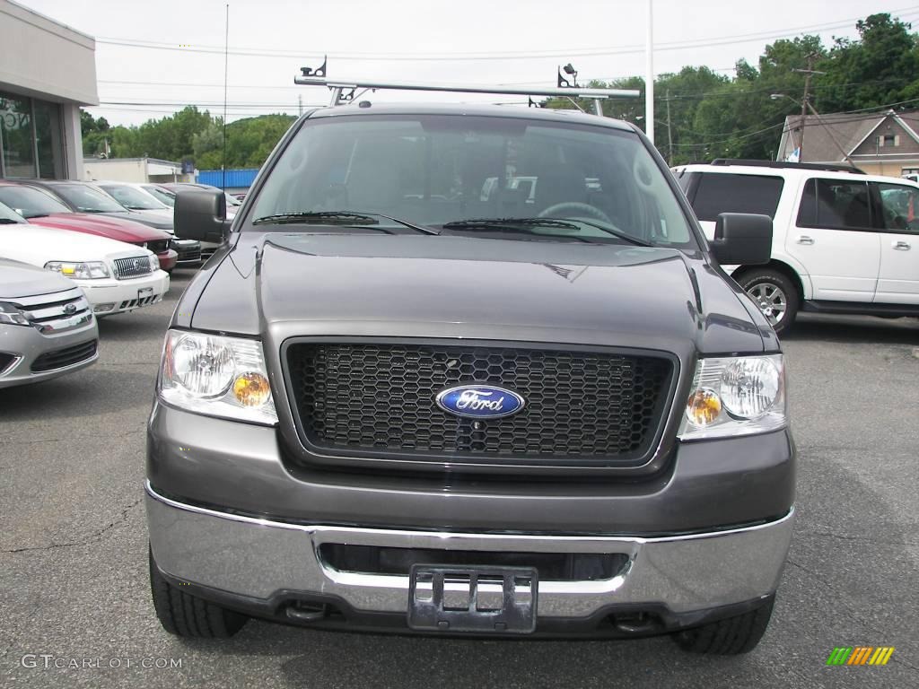 2006 F150 XLT Regular Cab 4x4 - Dark Shadow Grey Metallic / Medium/Dark Flint photo #20