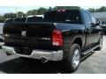 2017 Brilliant Black Crystal Pearl Ram 1500 Big Horn Crew Cab 4x4  photo #2