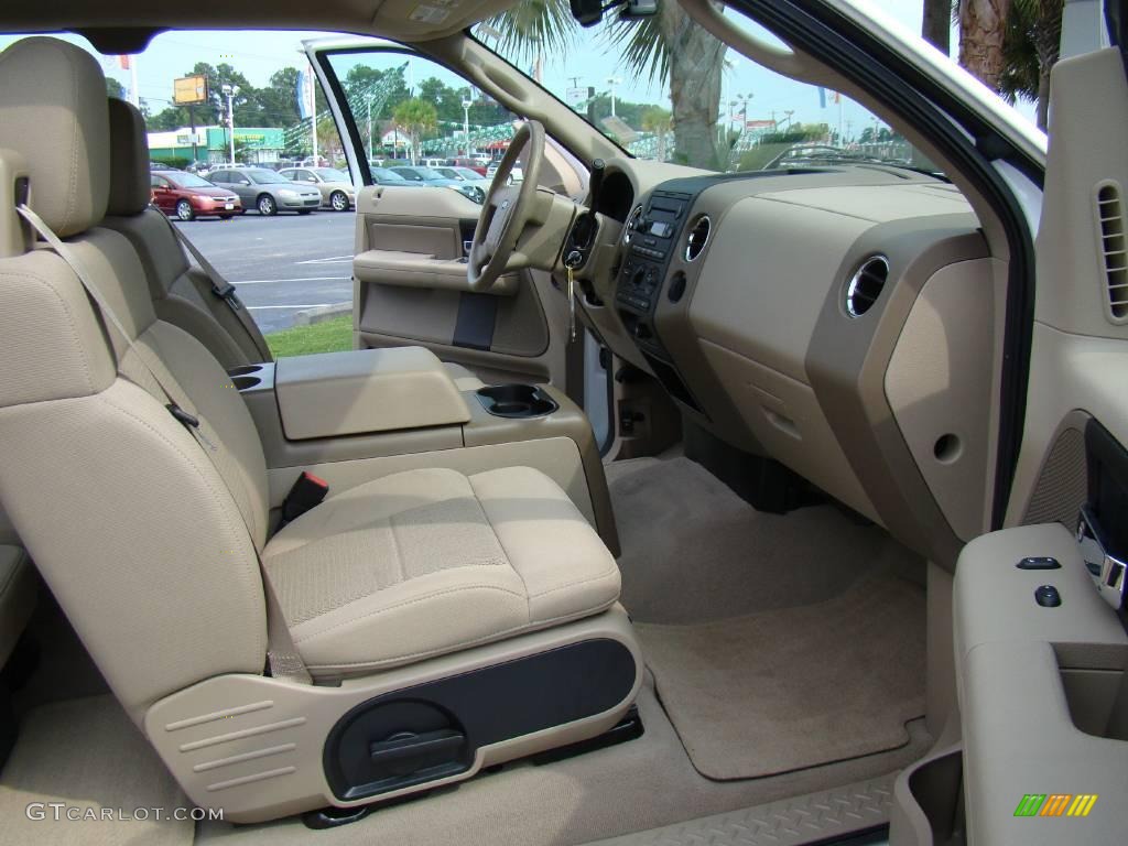 2006 F150 XLT SuperCab - Oxford White / Tan photo #12