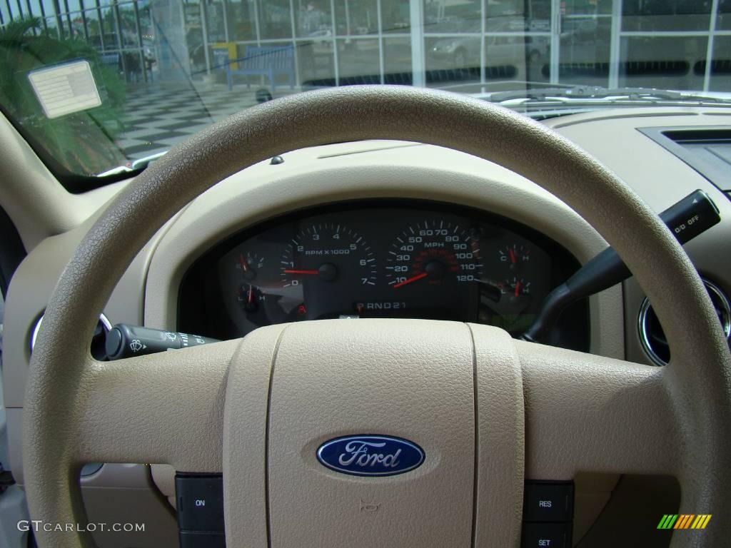 2006 F150 XLT SuperCab - Oxford White / Tan photo #16