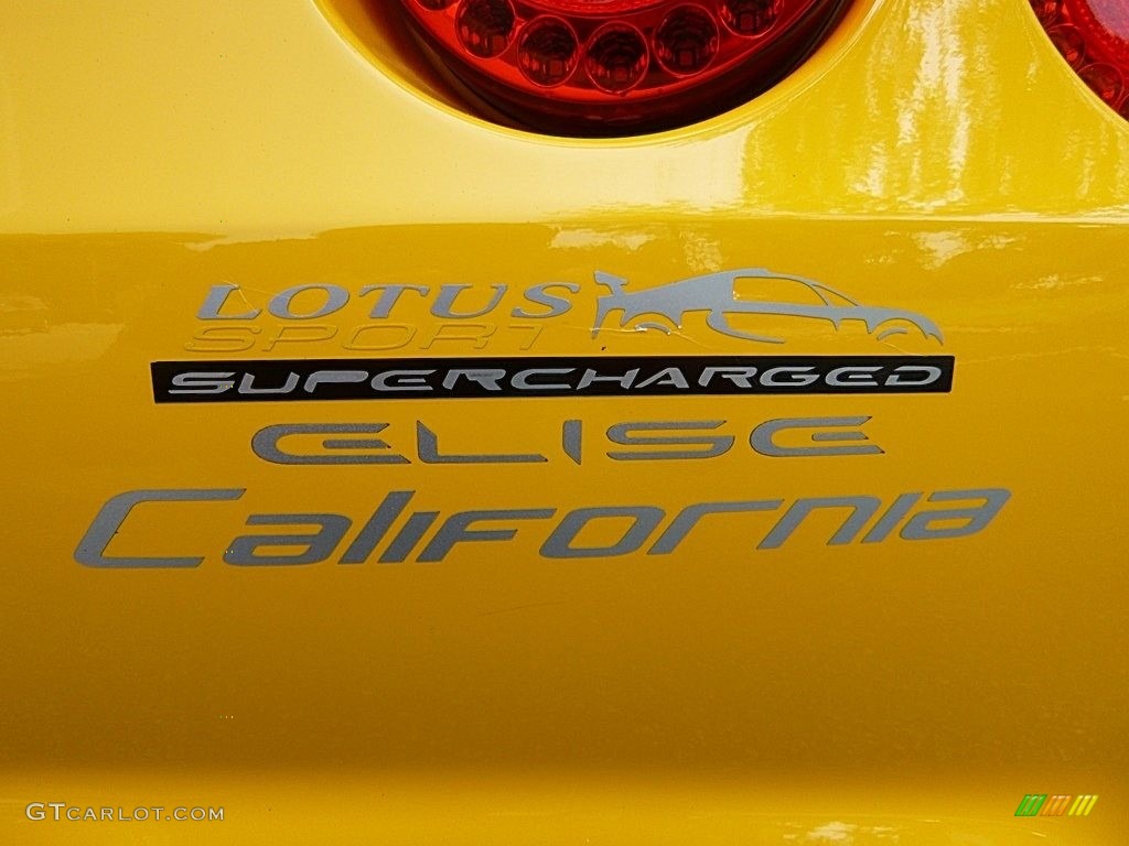2008 Lotus Elise California Marks and Logos Photos
