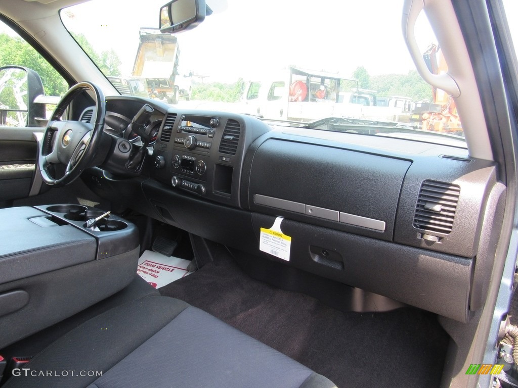 2011 Silverado 2500HD LT Extended Cab 4x4 - Imperial Blue Metallic / Ebony photo #22