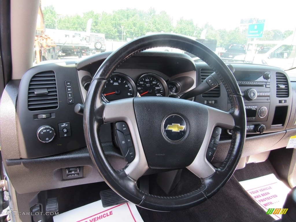 2011 Silverado 2500HD LT Extended Cab 4x4 - Imperial Blue Metallic / Ebony photo #26