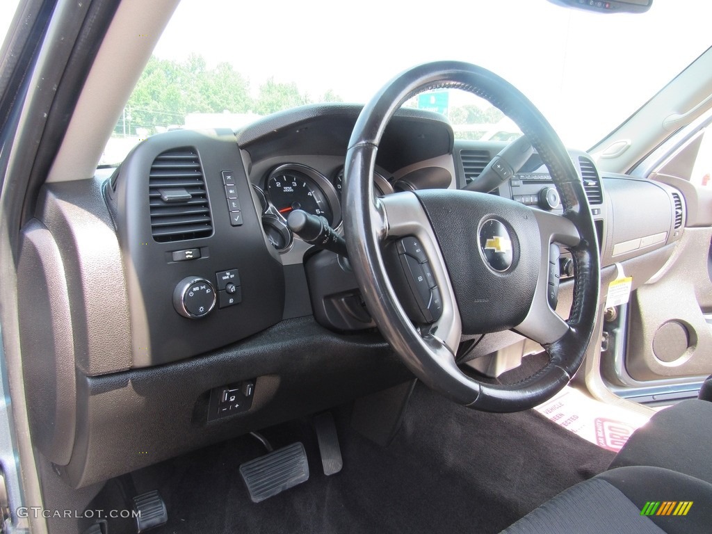 2011 Silverado 2500HD LT Extended Cab 4x4 - Imperial Blue Metallic / Ebony photo #30