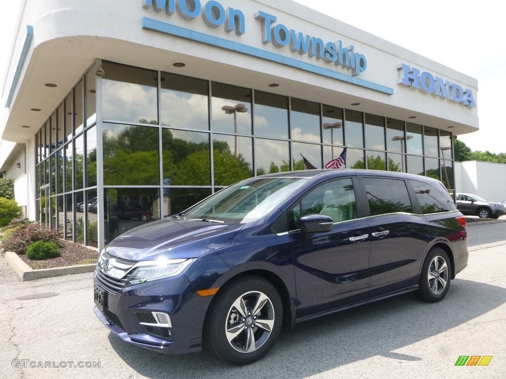 2018 Odyssey Touring - Obsidian Blue Pearl / Gray photo #1