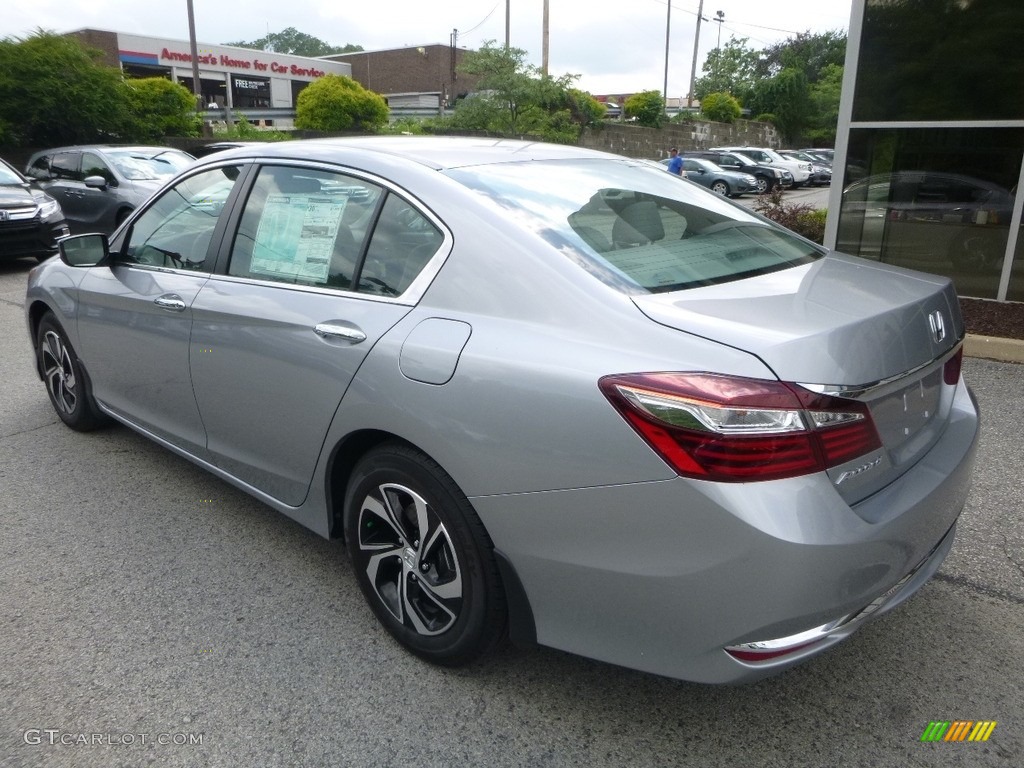 2017 Accord LX Sedan - Lunar Silver Metallic / Gray photo #2