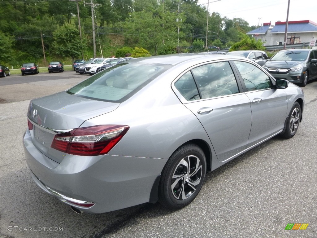 2017 Accord LX Sedan - Lunar Silver Metallic / Gray photo #4