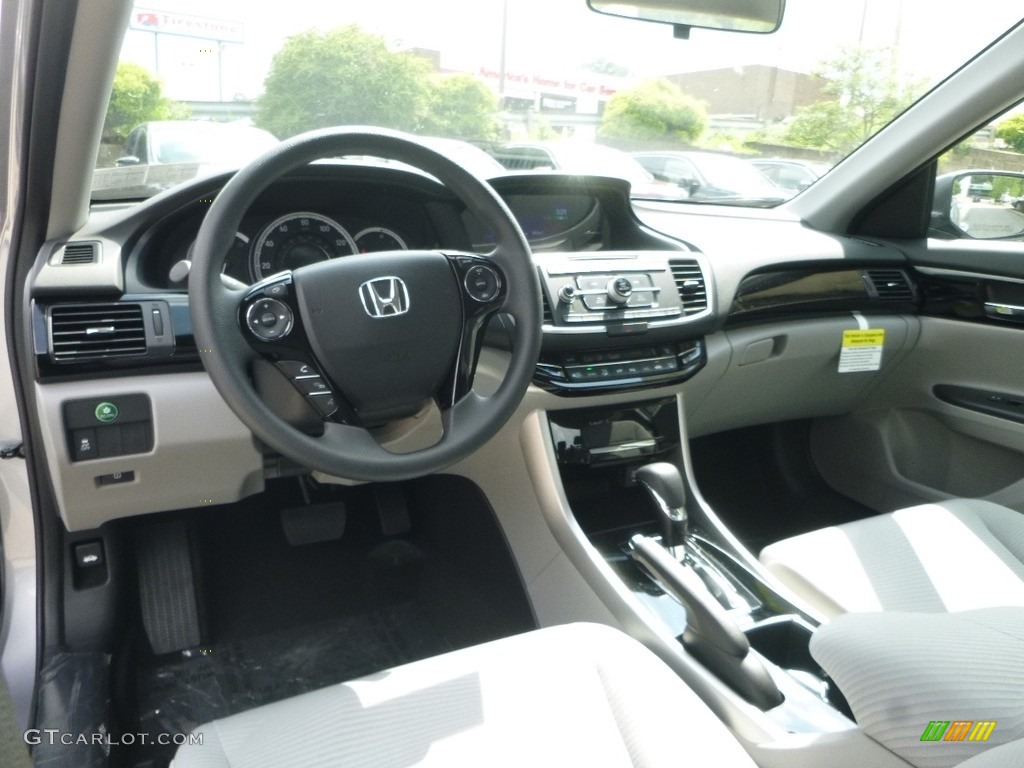 2017 Accord LX Sedan - Lunar Silver Metallic / Gray photo #10