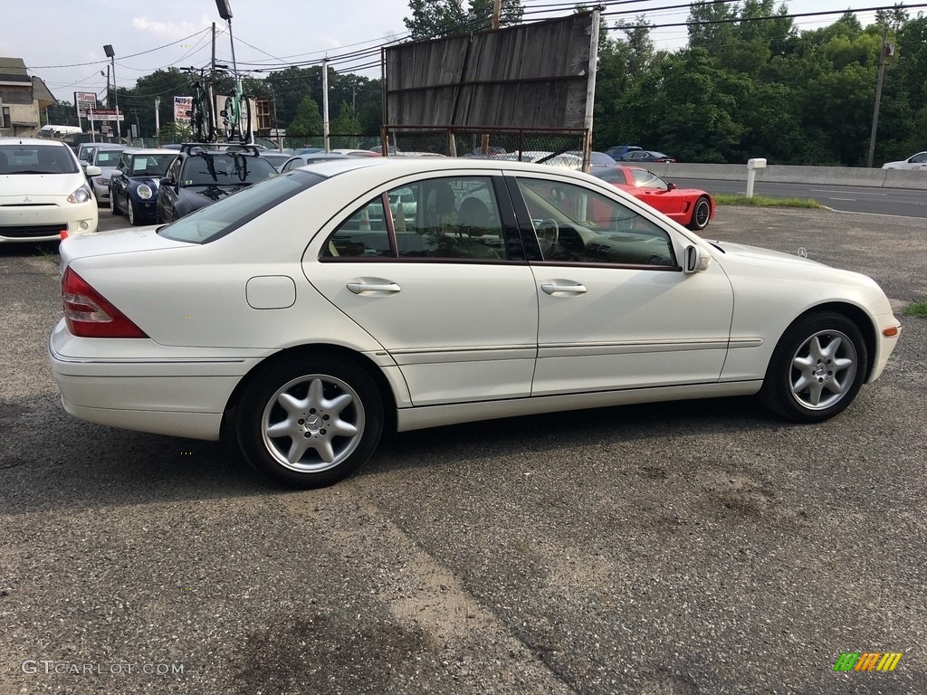 2004 C 320 4Matic Sedan - Alabaster White / Charcoal photo #7