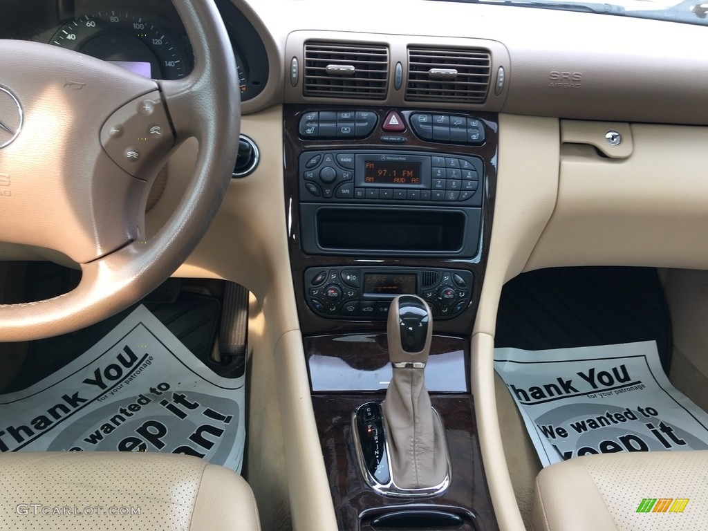 2004 C 320 4Matic Sedan - Alabaster White / Charcoal photo #12