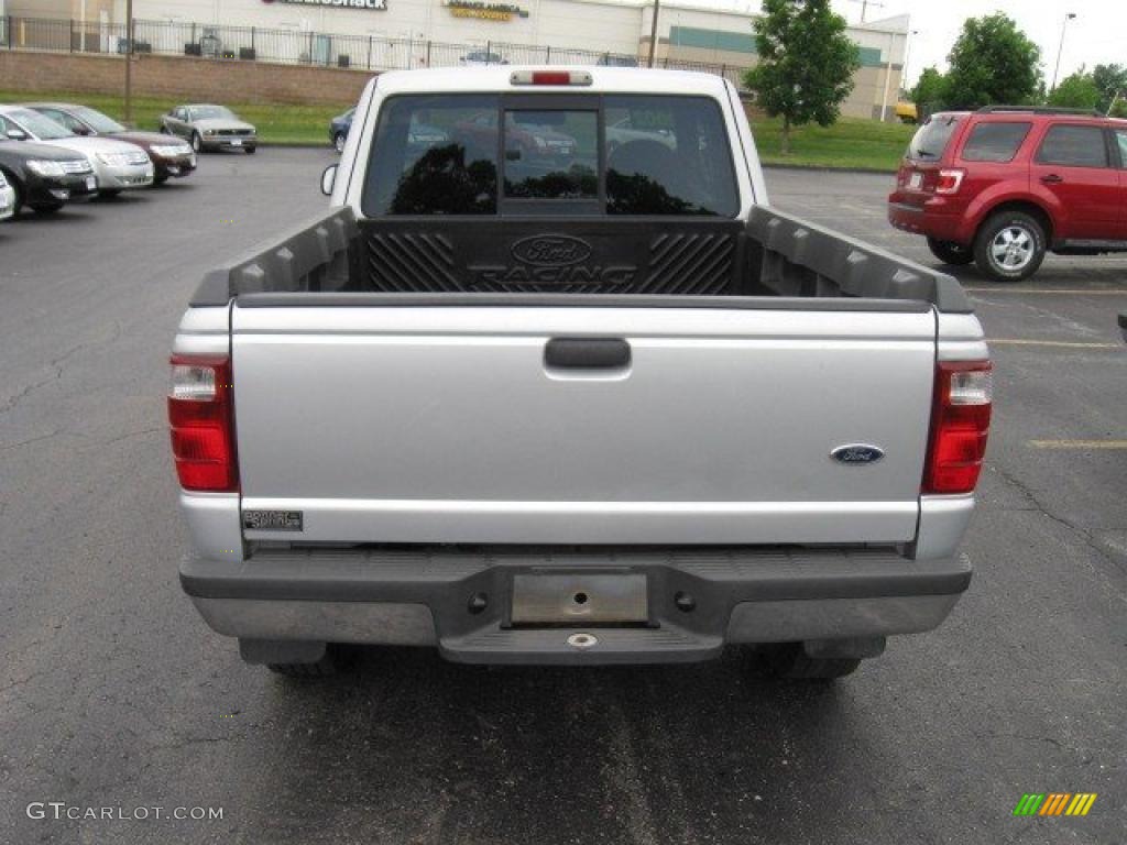 2002 Ranger XLT SuperCab 4x4 - Silver Frost Metallic / Dark Graphite photo #5