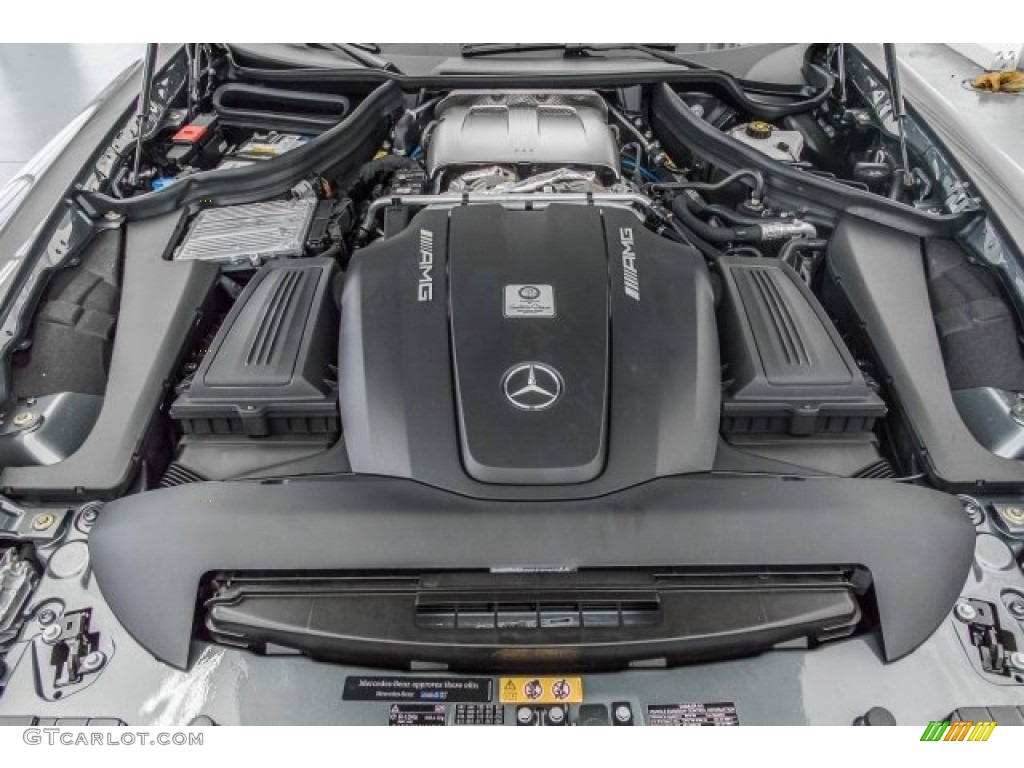 2018 Mercedes-Benz AMG GT Roadster 4.0 Liter AMG Twin-Turbocharged DOHC 32-Valve VVT V8 Engine Photo #121745405