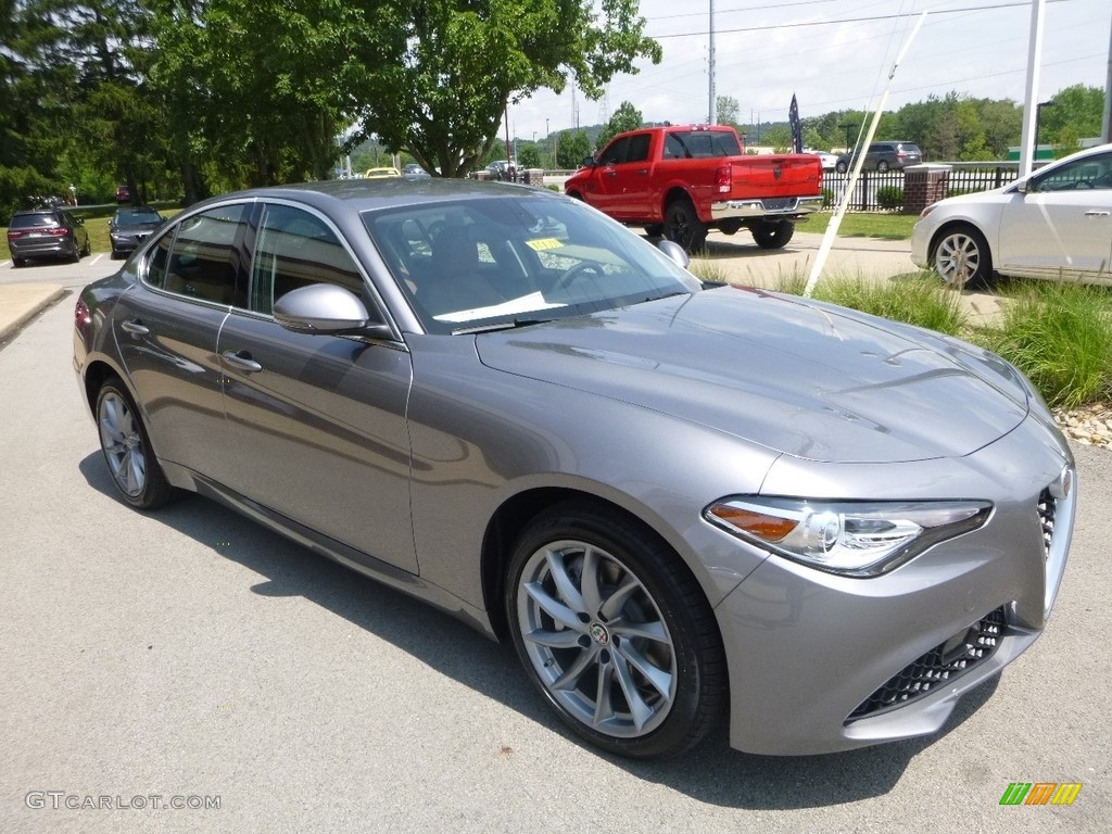 Stromboli Gray Metallic 2017 Alfa Romeo Giulia AWD Exterior Photo #121747380