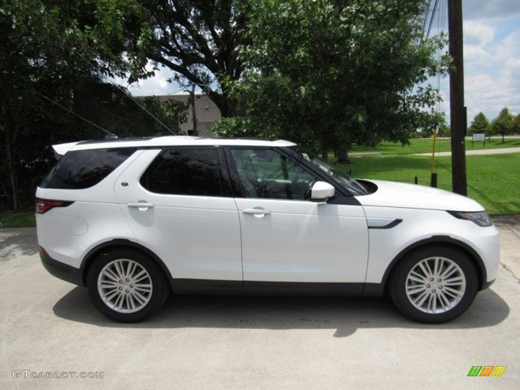Fuji White 2017 Land Rover Discovery HSE Luxury Exterior Photo #121747858