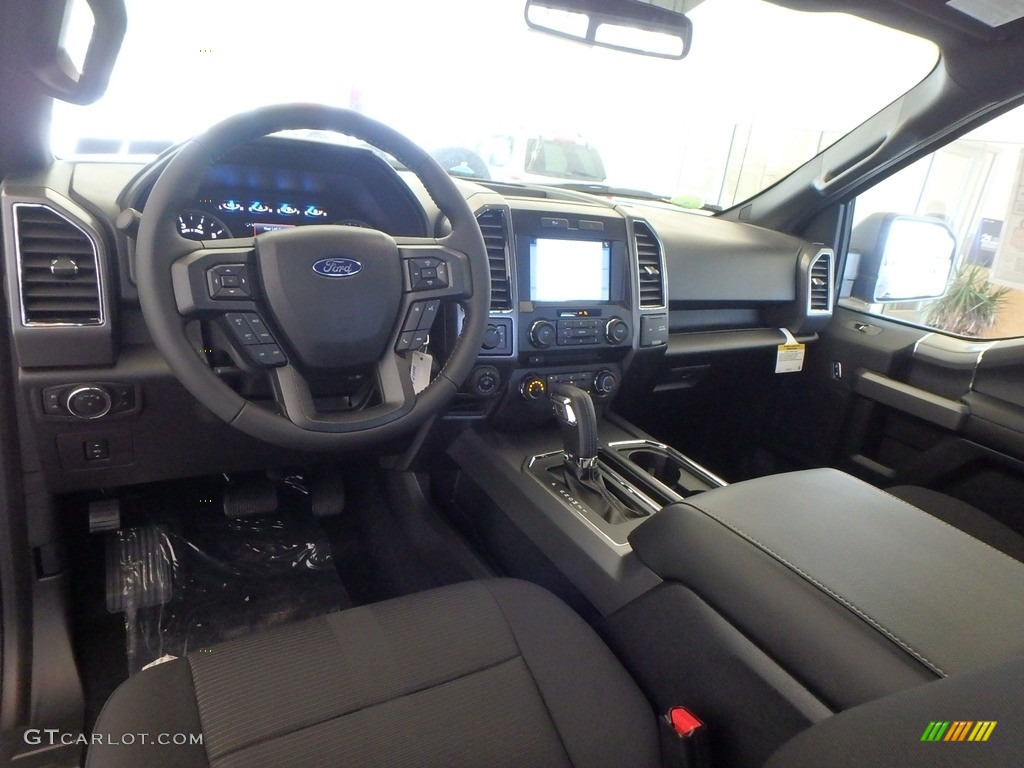 2017 F150 XLT SuperCab 4x4 - Lightning Blue / Black photo #9