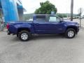 2017 Laser Blue Metallic Chevrolet Colorado WT Crew Cab 4x4  photo #9