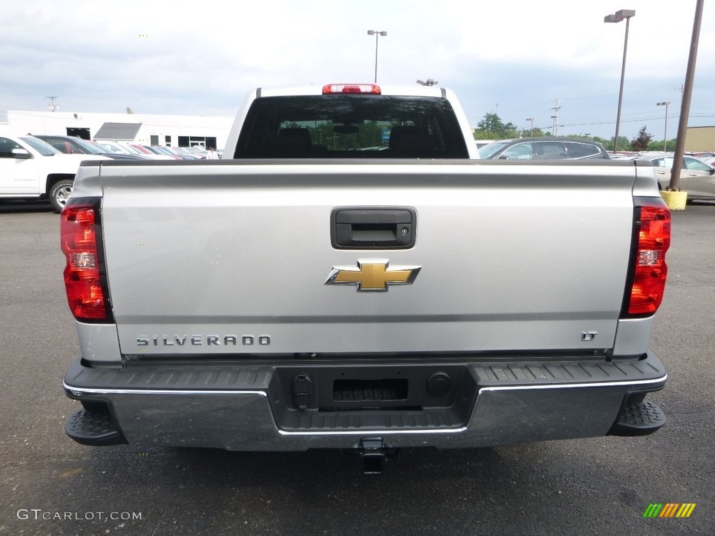 2018 Silverado 1500 LT Double Cab 4x4 - Silver Ice Metallic / Jet Black photo #4