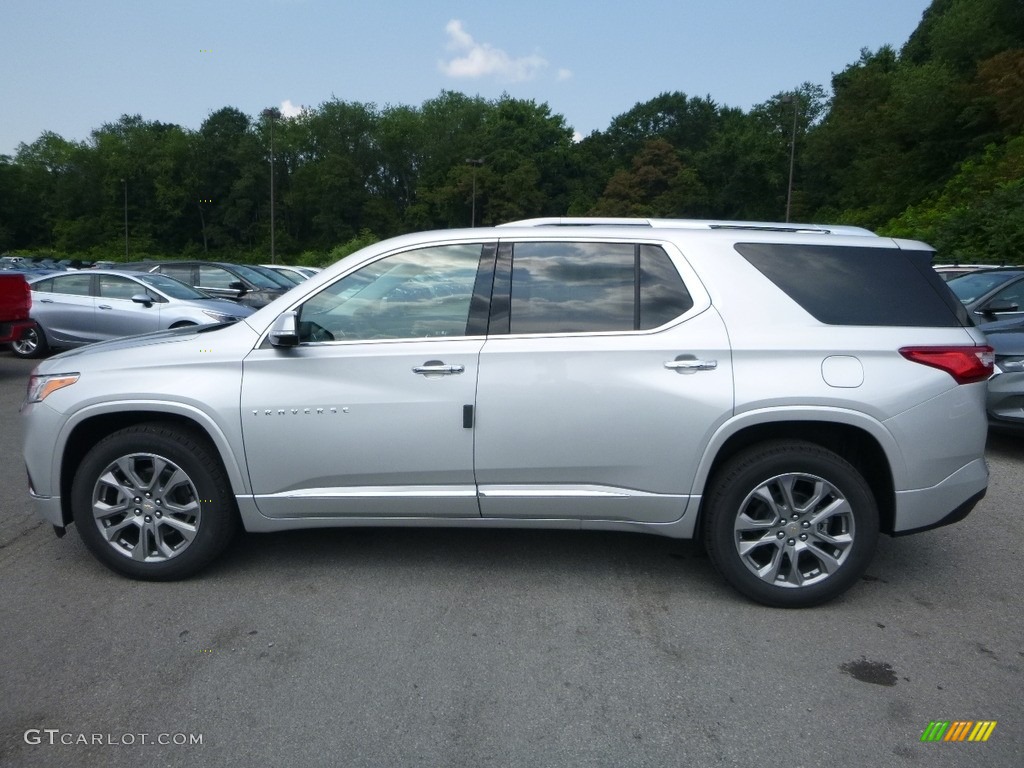 Silver Ice Metallic 2018 Chevrolet Traverse Premier AWD Exterior Photo #121750444
