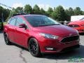 2016 Ruby Red Ford Focus SE Hatch  photo #7