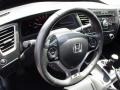 2013 Polished Metal Metallic Honda Civic Si Sedan  photo #15