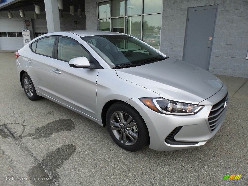 2018 Elantra SEL - Symphony Silver / Gray photo #1