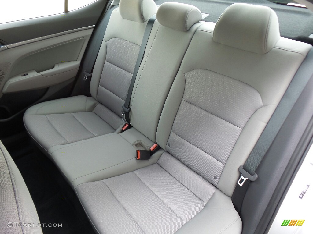 Gray Interior 2018 Hyundai Elantra Value Edition Photo #121752697