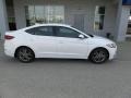 2018 Quartz White Pearl Hyundai Elantra SEL  photo #2