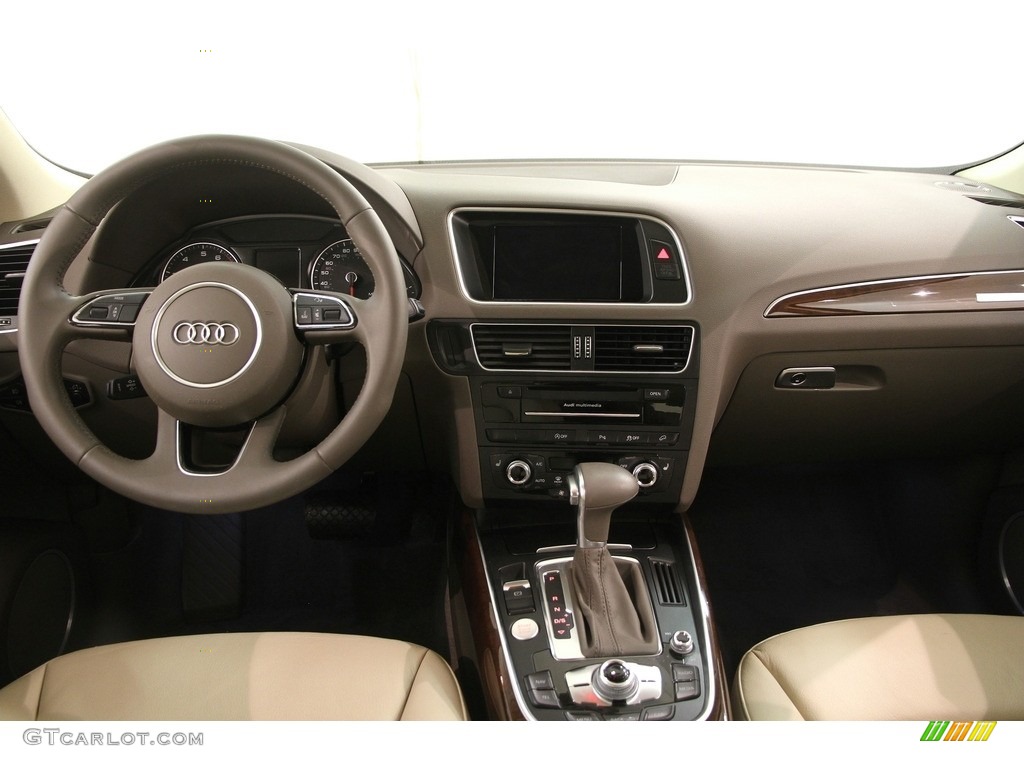 2016 Q5 3.0 TFSI Premium Plus quattro - Glacier White Metallic / Pistachio Beige photo #22