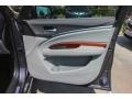 2017 Modern Steel Metallic Acura MDX Sport Hybrid SH-AWD  photo #24