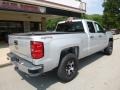 2014 Silver Ice Metallic Chevrolet Silverado 1500 WT Double Cab 4x4  photo #2