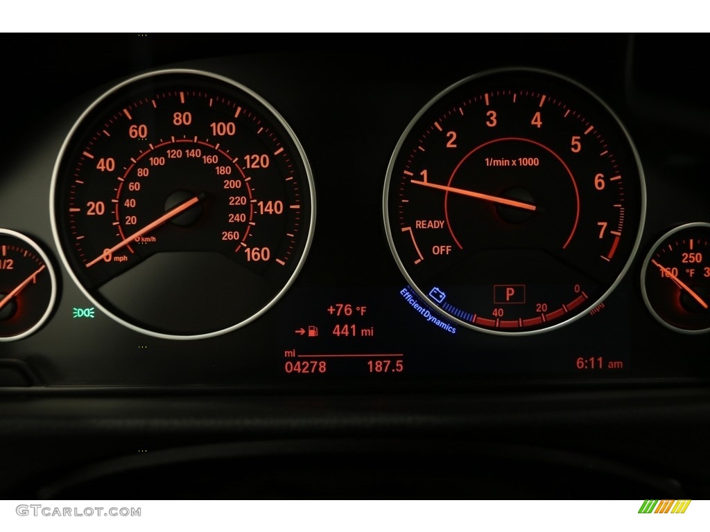 2017 BMW 4 Series 430i xDrive Gran Coupe Gauges Photo #121758154