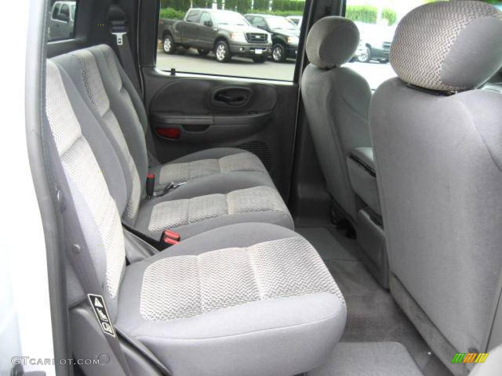 2002 F150 XLT SuperCrew - Silver Metallic / Medium Graphite photo #11