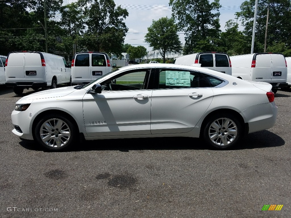 2018 Impala LS - Summit White / Jet Black/Dark Titanium photo #3