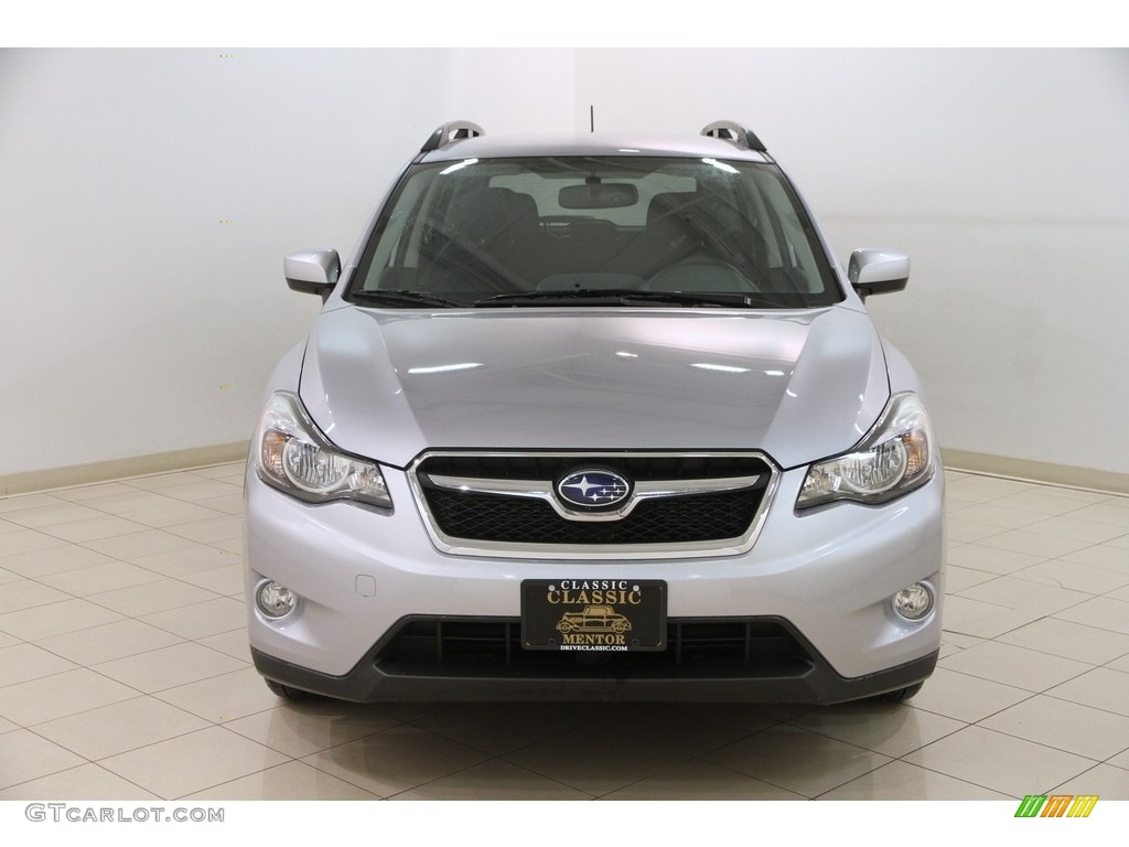 2015 XV Crosstrek 2.0i Premium - Ice Silver Metallic / Black photo #2